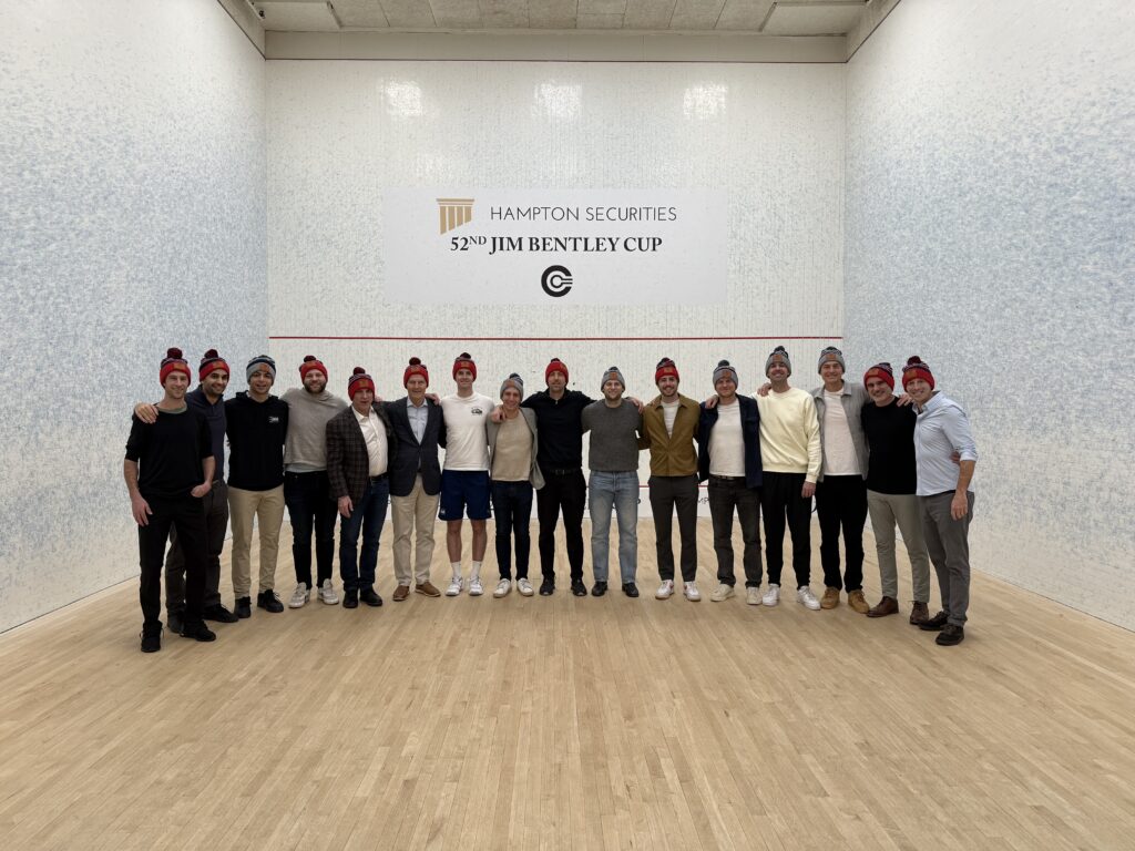 Elite Doubles Squash Lights Up the Jim Bentley Cup